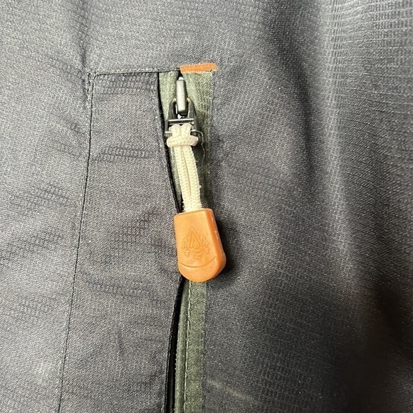 RFT RAINFOREST BLACK RAIN JACKET WITH ZIPPER FRONT - Picture 4 of 11